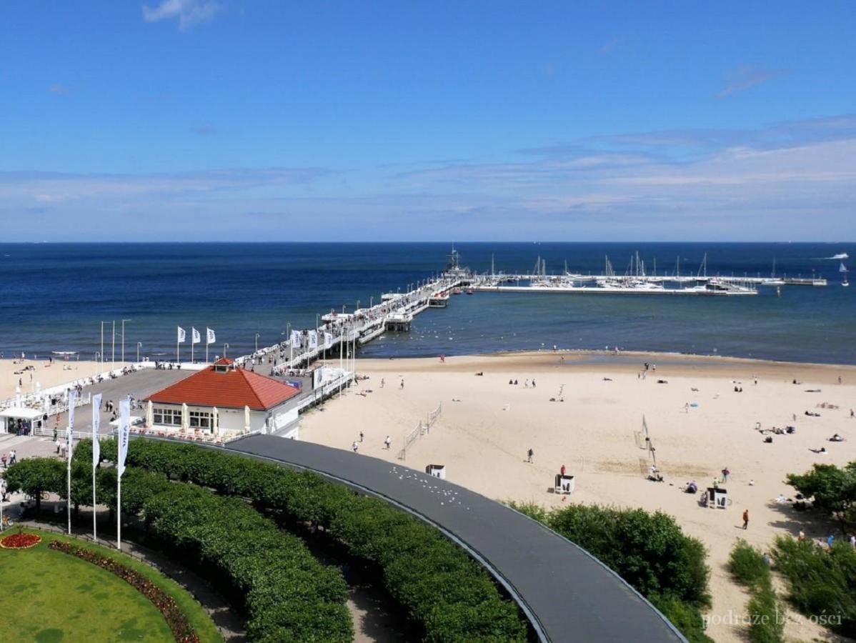 Sea & City 50 M Monte Casinno 100 M Beach Apartments Lux Сопот Екстериор снимка