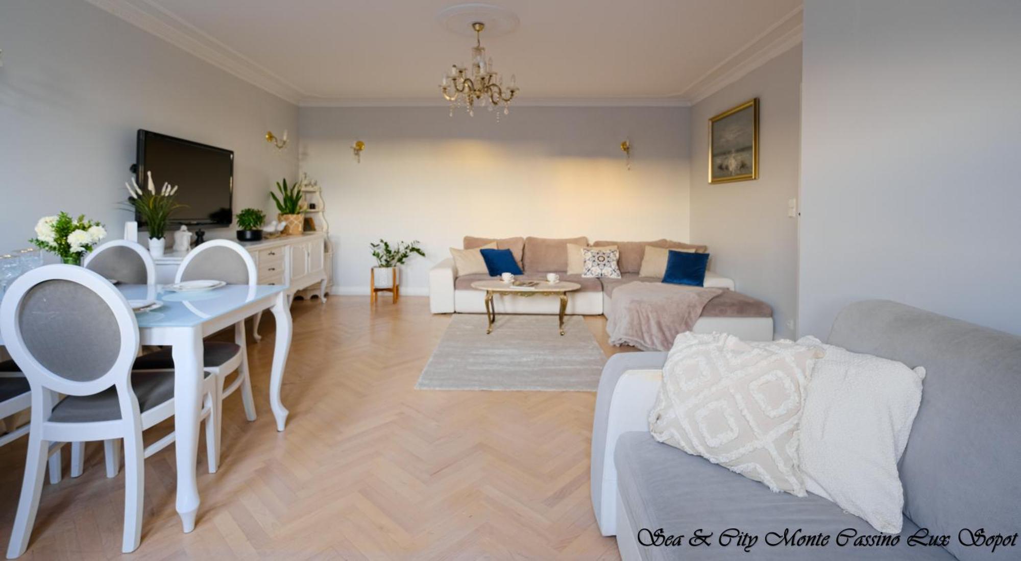 Sea & City 50 M Monte Casinno 100 M Beach Apartments Lux Сопот Екстериор снимка