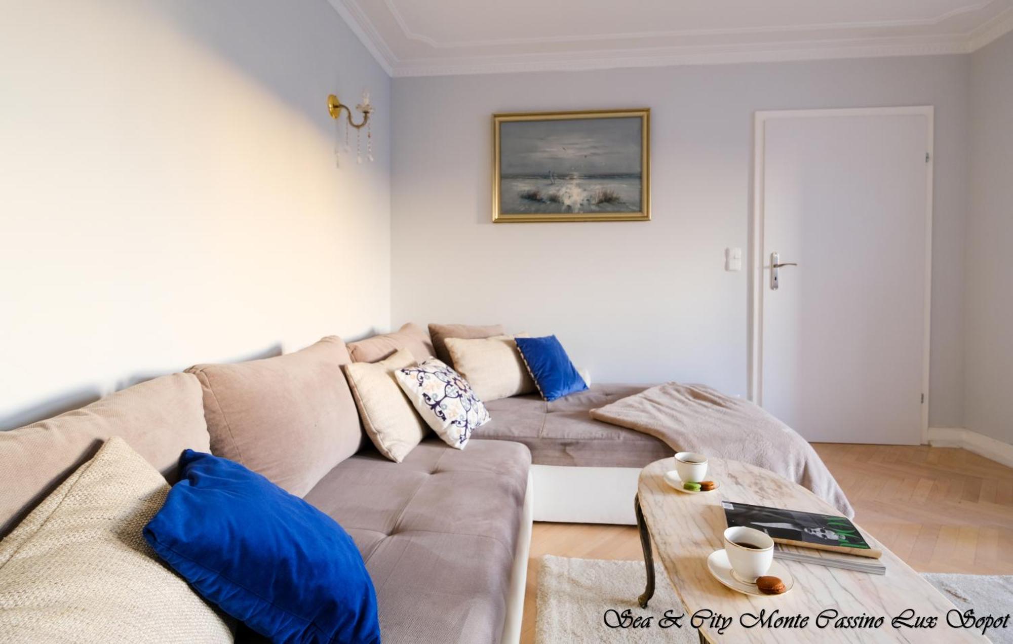 Sea & City 50 M Monte Casinno 100 M Beach Apartments Lux Сопот Екстериор снимка