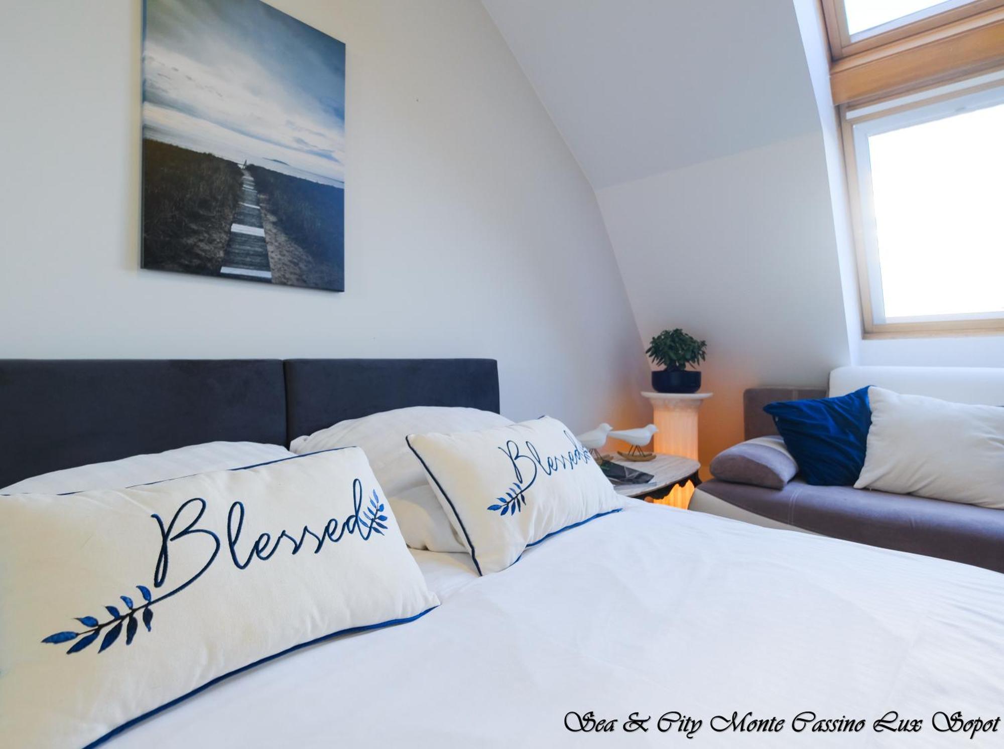 Sea & City 50 M Monte Casinno 100 M Beach Apartments Lux Сопот Екстериор снимка
