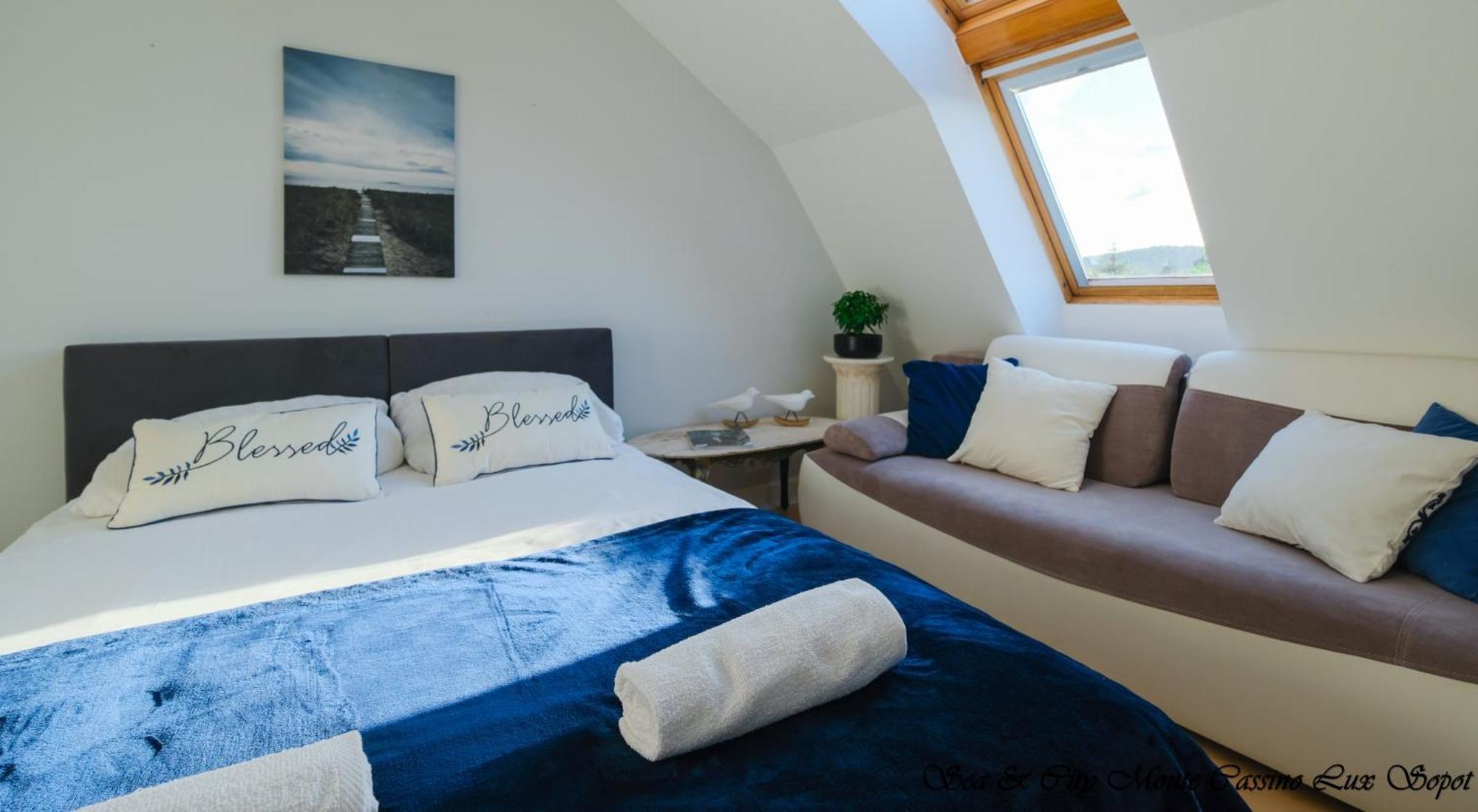 Sea & City 50 M Monte Casinno 100 M Beach Apartments Lux Сопот Екстериор снимка